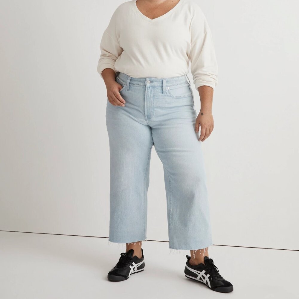 Madewell Plus Perfect Vintage Wide-Leg Crop Jean 22